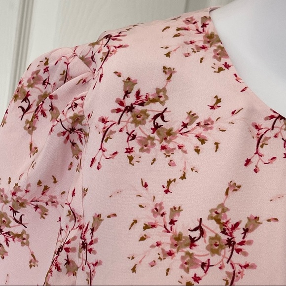 J.Crew Collection Ruffle Silk Dress in Freesia Floral size 4 - Picture 12 of 14